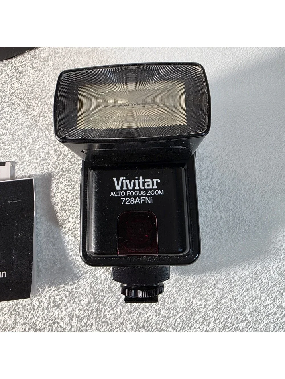 TESTED Vivitar 728AFNi Shoe Mount Autofocus Zoom Flash For Nikon Camera